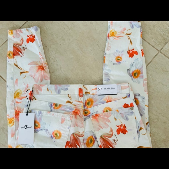 7 FOR ALL MANKIND The Ankle Skinny Jeans - Picture 9 of 11